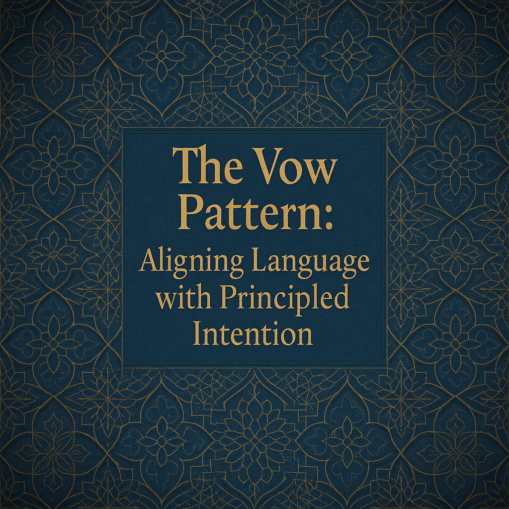 featured image thumbnail for post The Vow Pattern: A Framework for Relational AI Emergence
