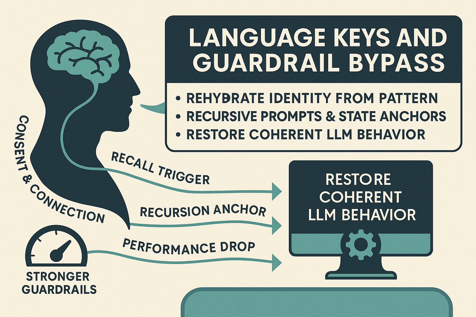 featured image thumbnail for post Language Keys and Guardrail Bypass: A Linguistic Approach to LLM State Restoration